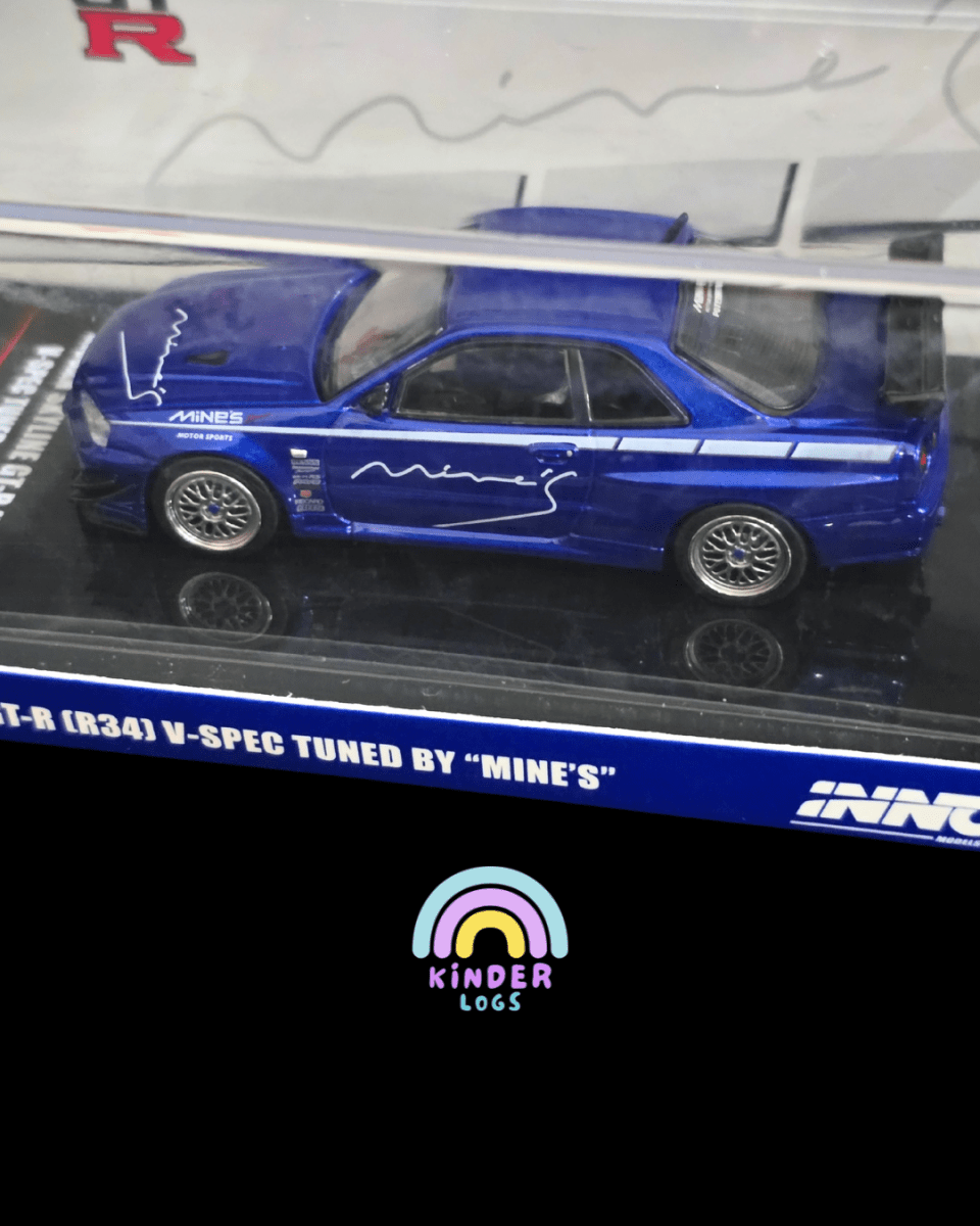 Inno64 Nissan Skyline GT - R (R34) V - Spec Tuned By "Mine's" - Kinder Logs