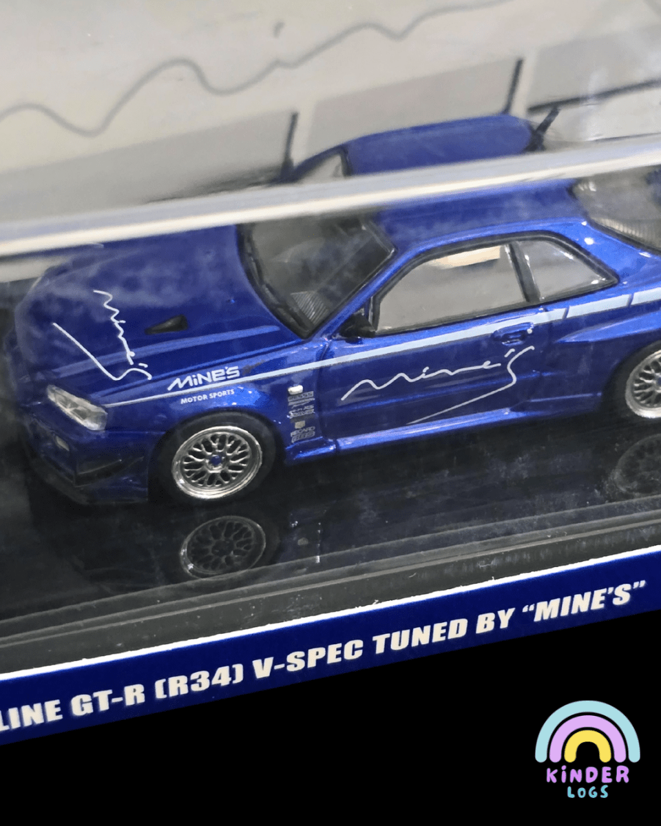 Inno64 Nissan Skyline GT - R (R34) V - Spec Tuned By "Mine's" - Kinder Logs