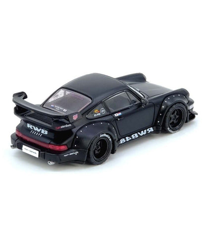 Inno64 Porsche RWB 964 (Black Matt) - Kinder Logs