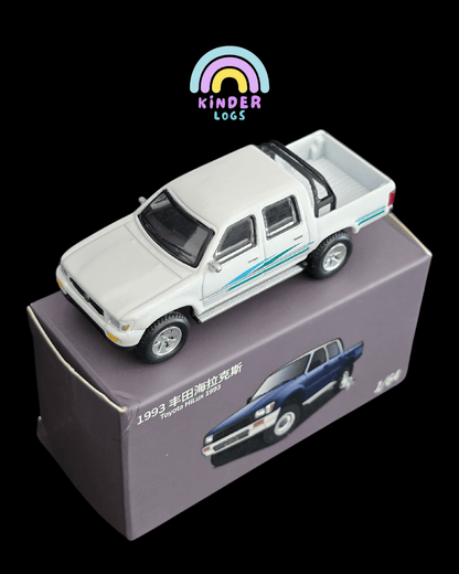 JKM 1993 Toyota Hilux (White) - Kinder Logs