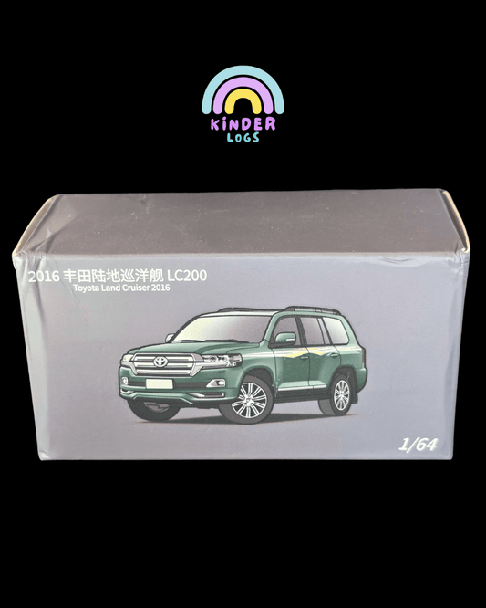 JKM 2016 Toyota Land Cruiser LC200 SUV - Green (Open Box) - Kinder Logs