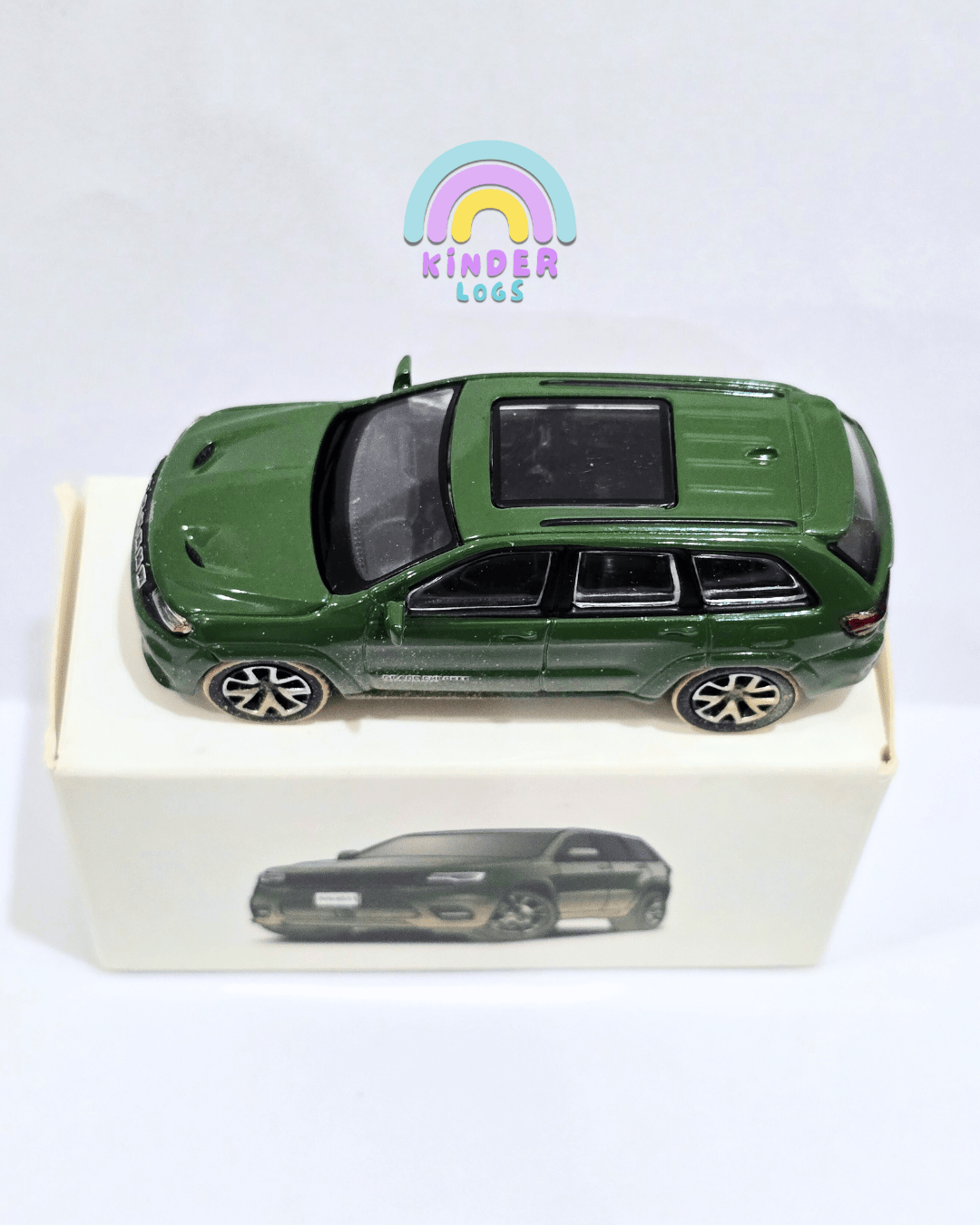 JKM Jeep Grand Cherokee (Green) - Kinder Logs