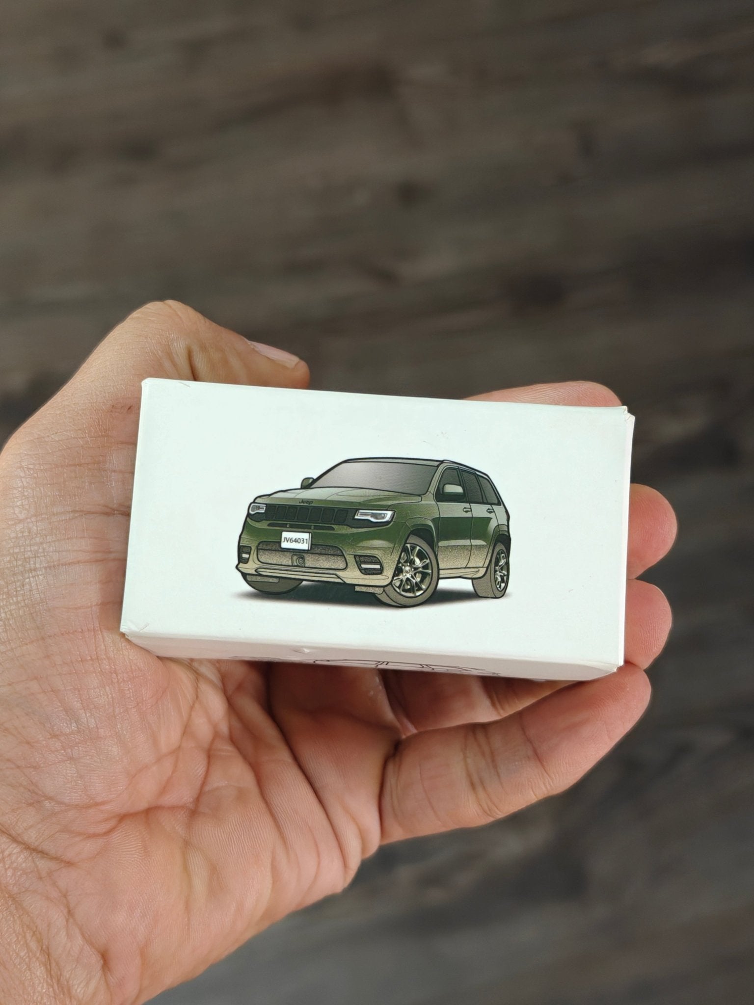 JKM Jeep Grand Cherokee (Green) - Kinder Logs