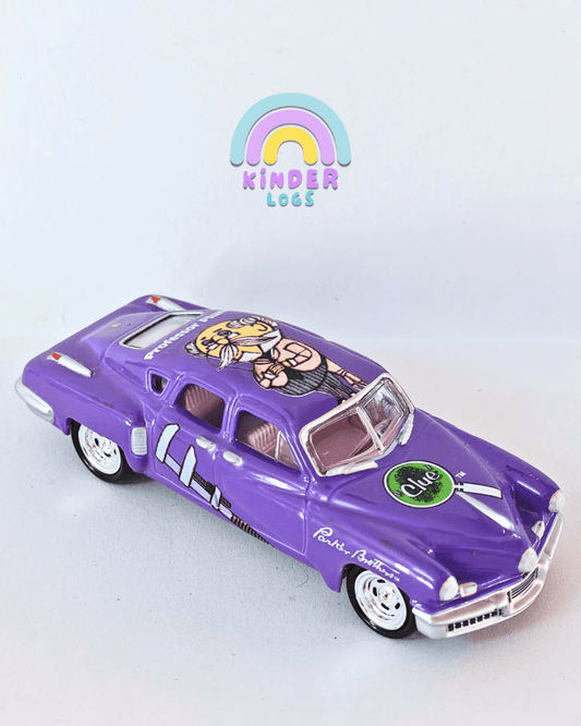 Johnny Lightning 1948 Tucker - Purple (Uncarded - New) - Kinder Logs