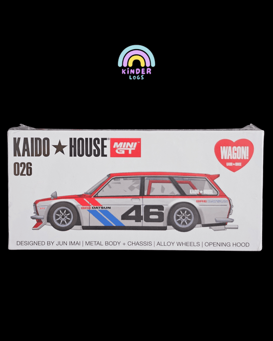 Kaido House Mini GT Datsun 510 Wagon BRE V1 026 - Kinder Logs