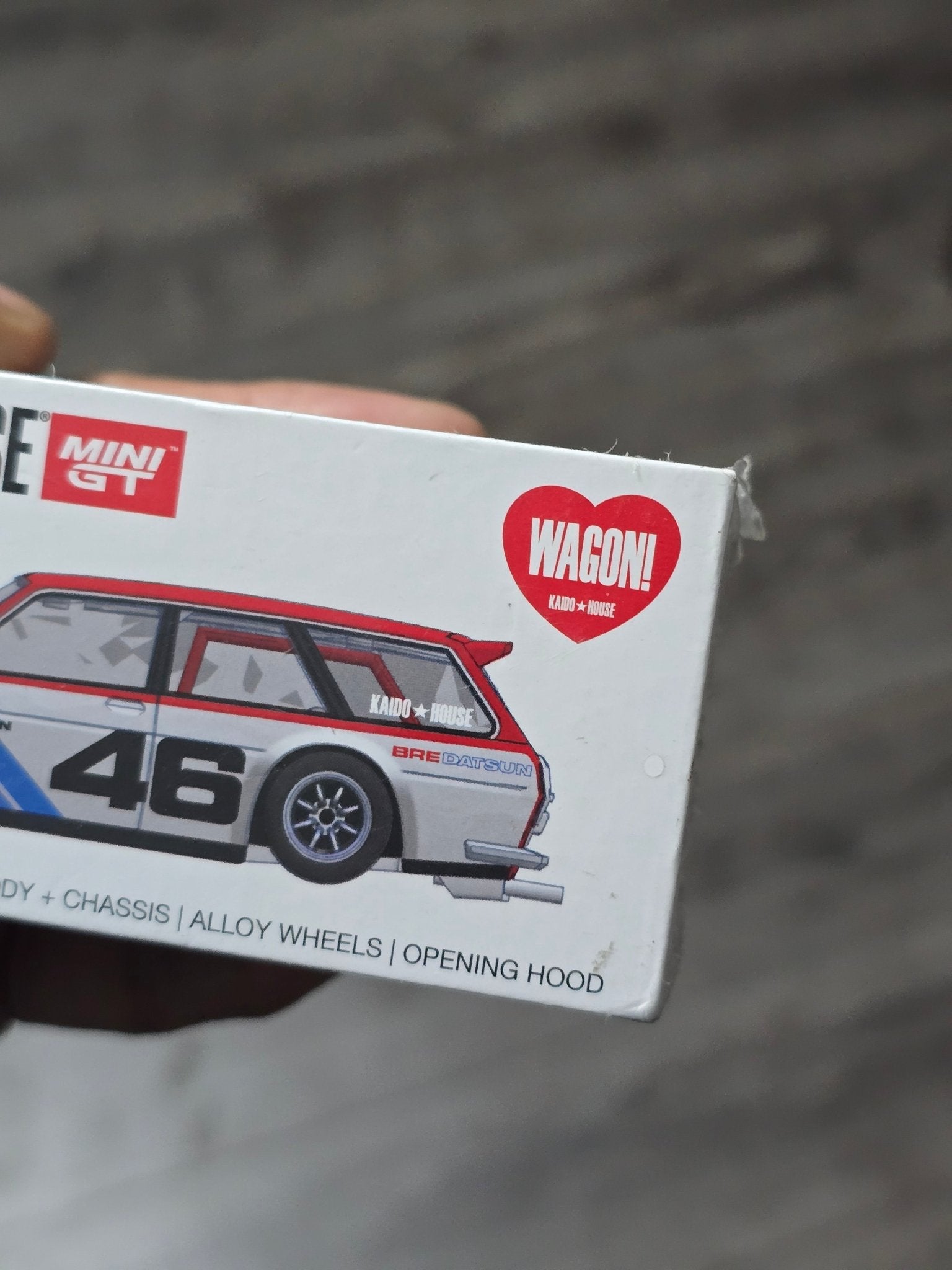Kaido House Mini GT Datsun 510 Wagon BRE V1 026 - Sealed Box - Kinder Logs