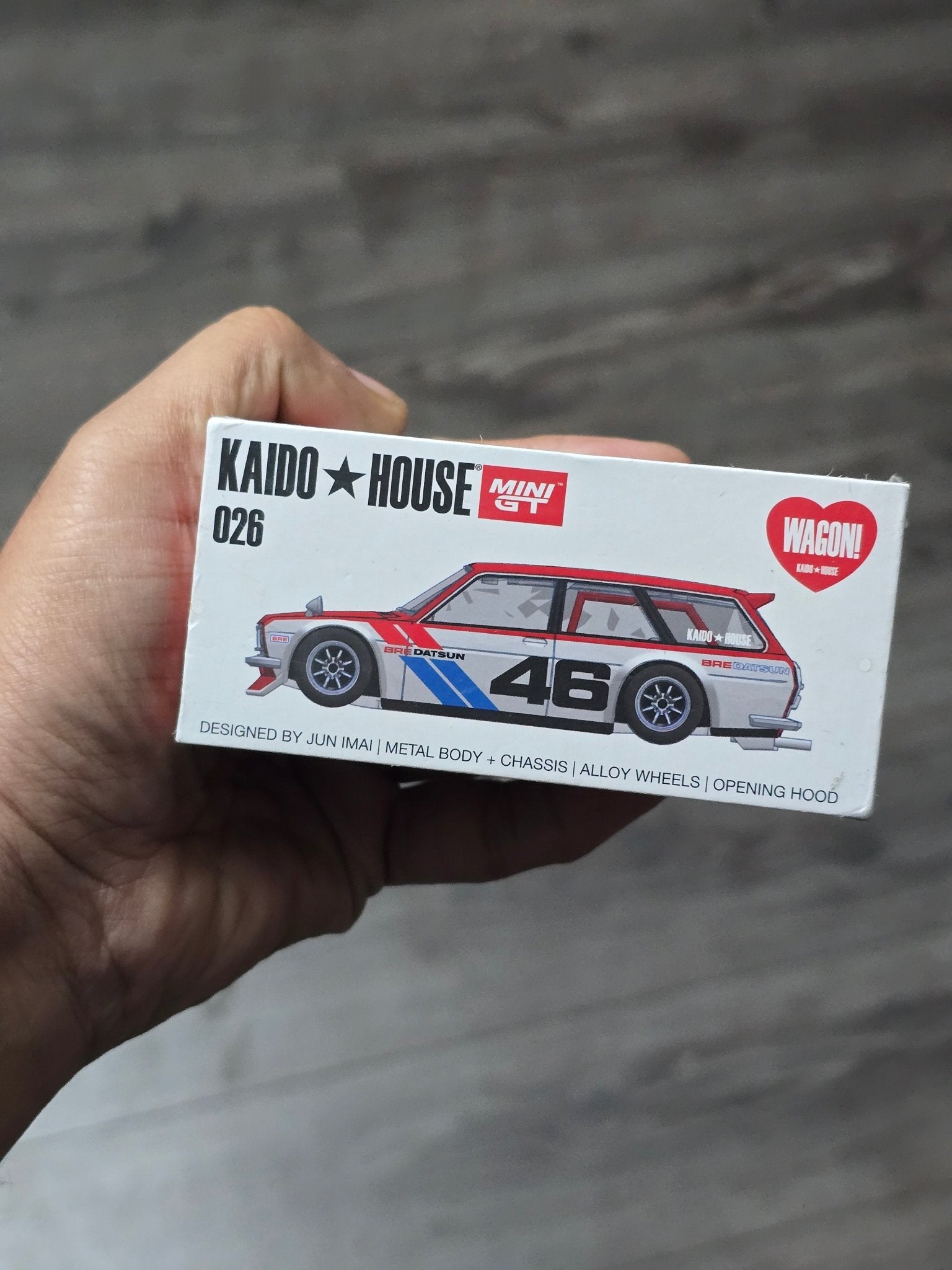 Kaido House Mini GT Datsun 510 Wagon BRE V1 026 - Sealed Box - Kinder Logs