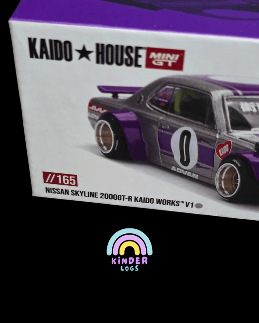 Kaido House Mini GT Nissan Skyline 2000GT - R Kaido Works V1 (165) - Kinder Logs