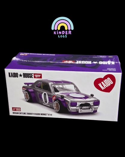 Kaido House Mini GT Nissan Skyline 2000GT - R Kaido Works V1 (165) - Kinder Logs