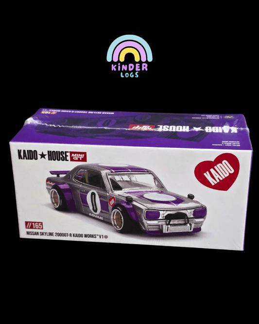 Kaido House Mini GT Nissan Skyline 2000GT - R Kaido Works V1 (165) - Kinder Logs