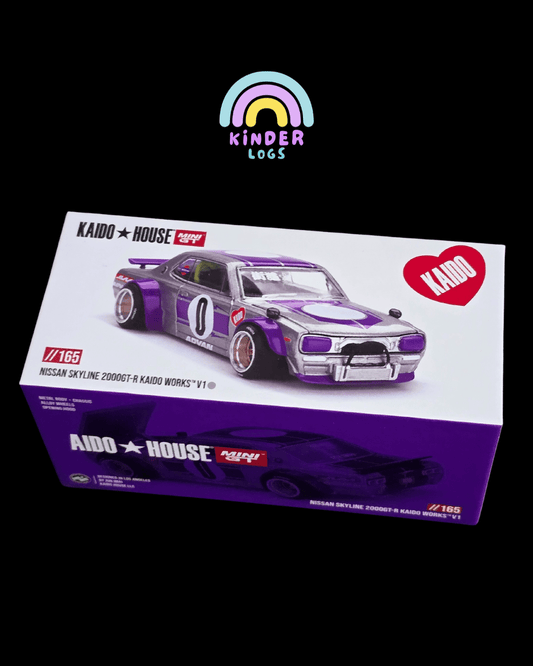 Kaido House Mini GT Nissan Skyline 2000GT - R (Open Box) - Kinder Logs
