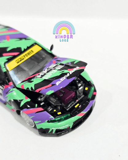 Kaido House Mini GT Nissan Skyline GT - R (R33) HKS V1 (129) - Kinder Logs