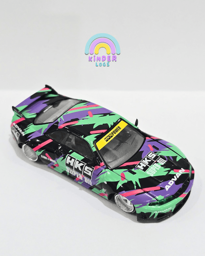 Kaido House Mini GT Nissan Skyline GT - R (R33) HKS V1 (129) - Kinder Logs