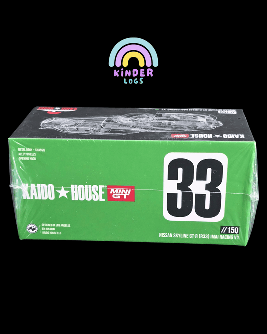 Kaido House Mini GT Nissan Skyline GT - R (R33) IMAI Racing V1 (150) - Kinder Logs