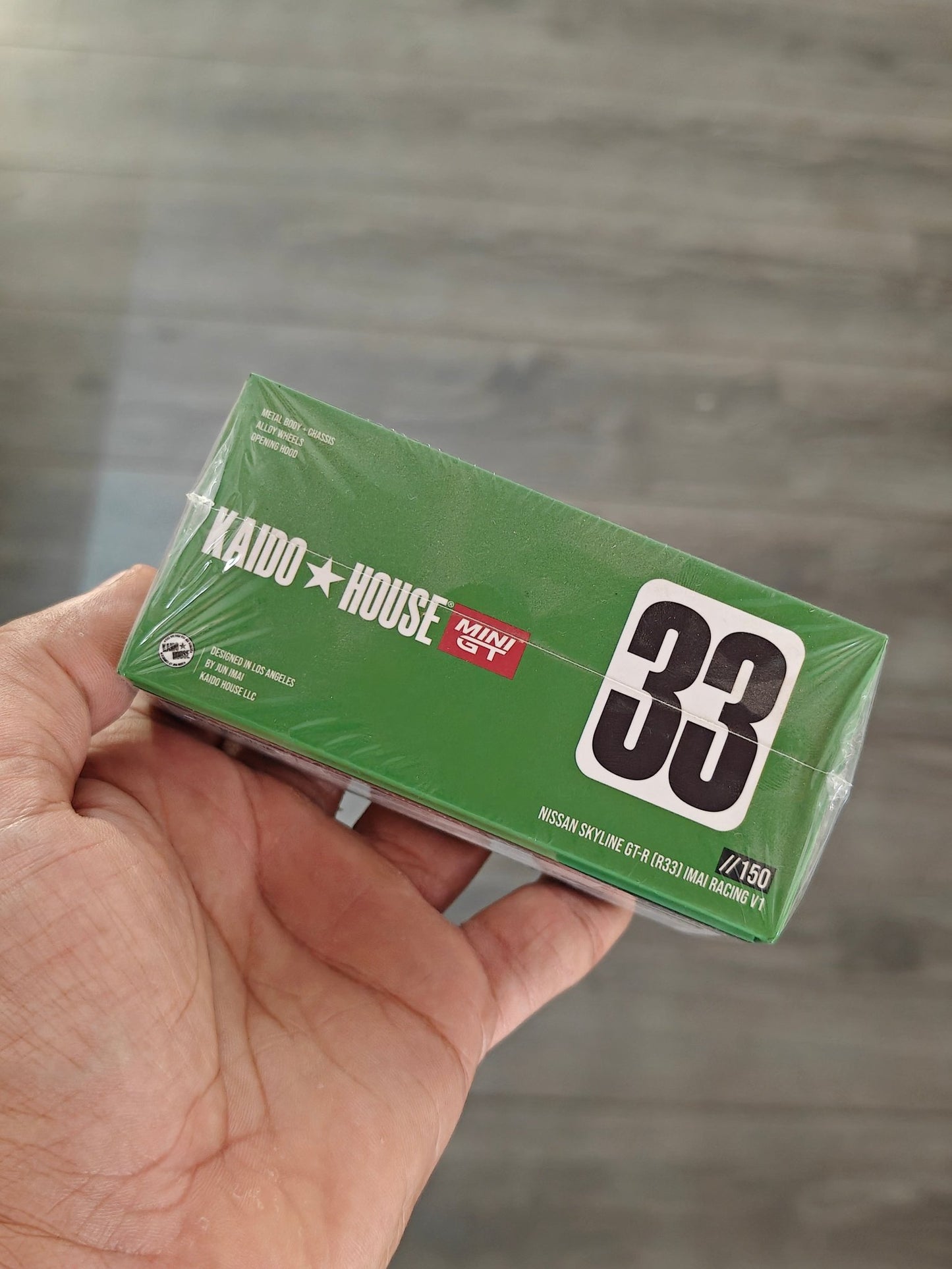 Kaido House Mini GT Nissan Skyline GT-R R33 IMAI Racing V1 (Sealed Box) - Kinder Logs