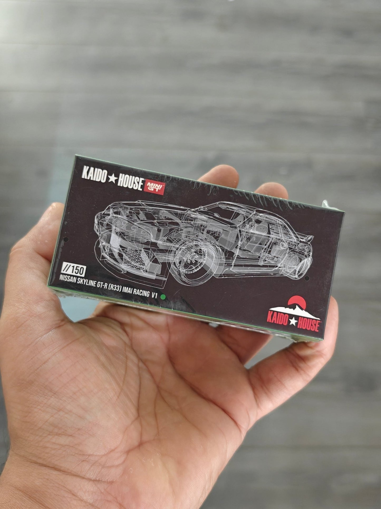 Kaido House Mini GT Nissan Skyline GT-R R33 IMAI Racing V1 (Sealed Box) - Kinder Logs