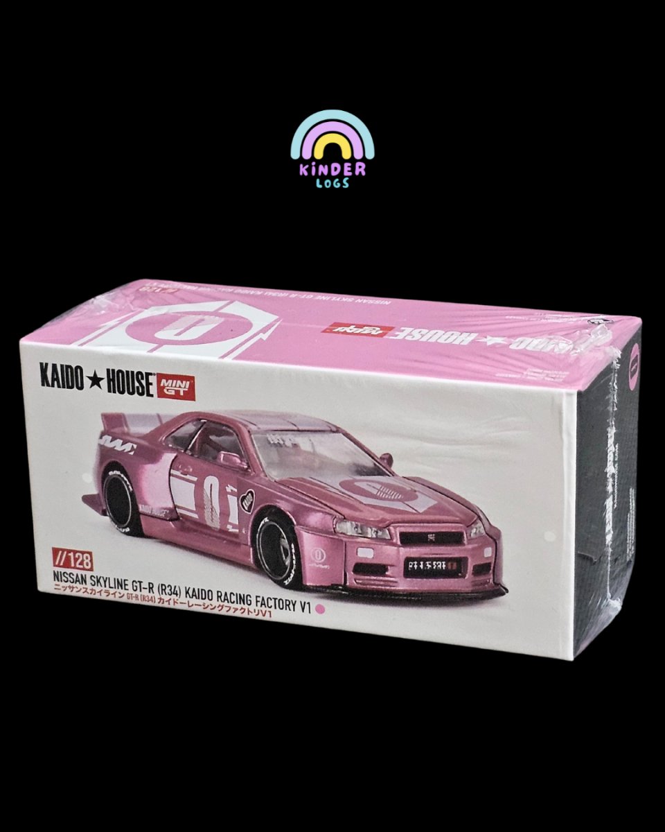 Kaido House Mini GT Nissan Skyline GT-R (R34) Kaido Racing Factory V1 ...