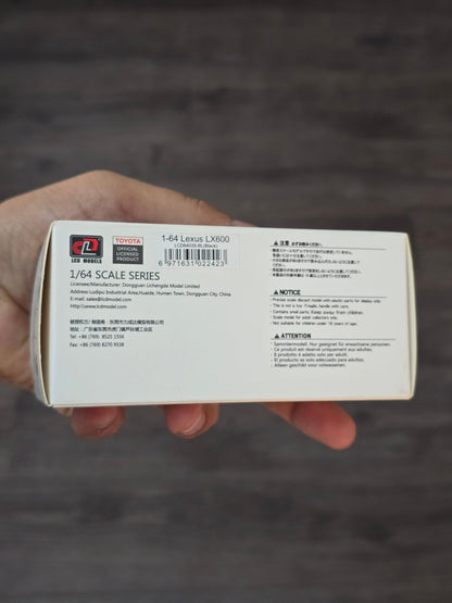 LCD Lexus LX600 SUV (Black) - Kinder Logs