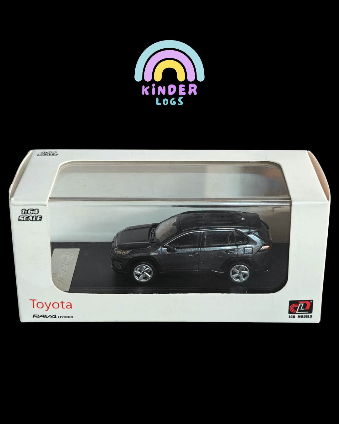 LCD Toyota RAV4 Hybrid - Black (Open Box) - Kinder Logs