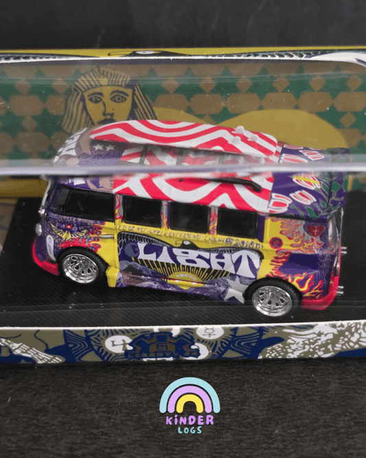 Liberty64 Volkswagen T1 1969 'The Woodstock' Music Festival Bus - Kinder Logs