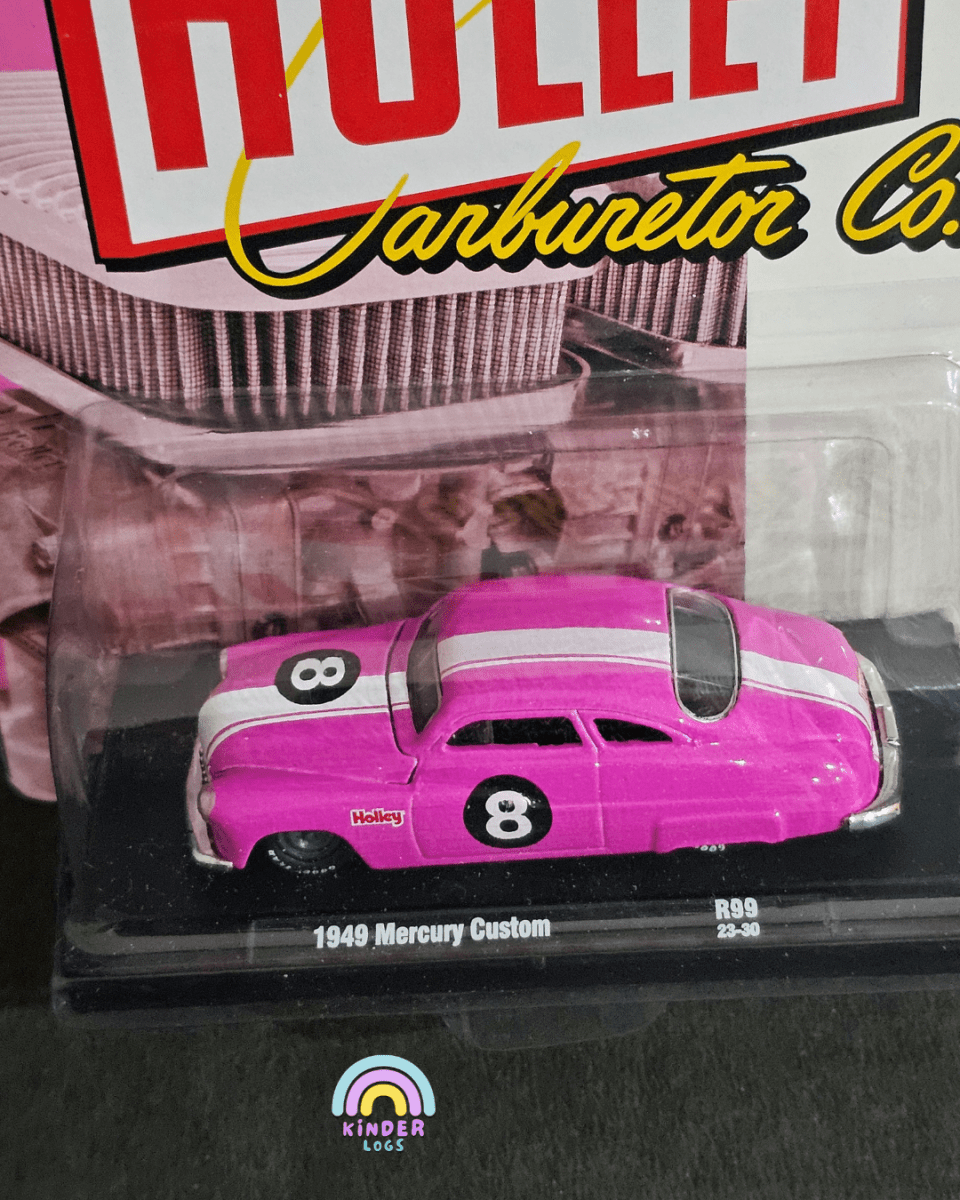 M2 Machines 1949 Mercury Custom (Pink) - Kinder Logs