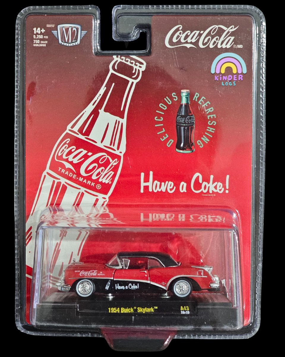 M2 Machines 1954 Buick Skylark Coca - Cola Edition - Kinder Logs