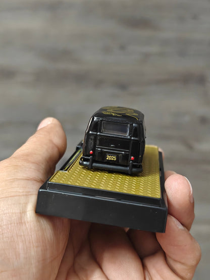 M2 Machines 1960 VW Delivery Van - Gloss Black (Uncarded - New) - Kinder Logs