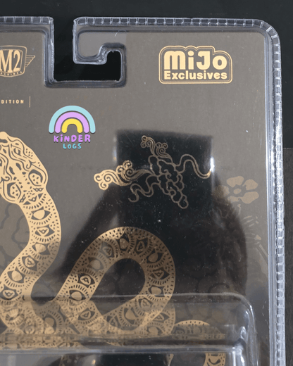 M2 Machines 1960 VW Delivery Van - Year of The Snake Limited Edition (Black) - Kinder Logs
