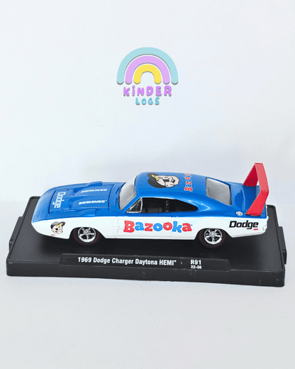 M2 Machines 1969 Dodge Charger Daytona (Uncarded - New) - Kinder Logs