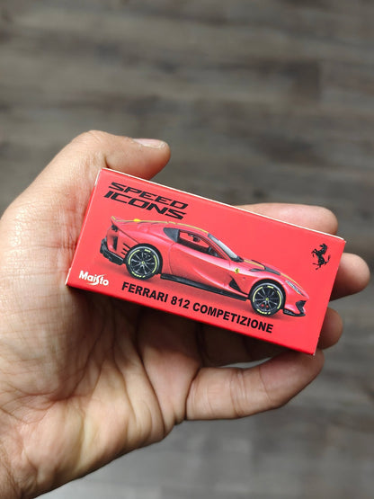 Maisto Ferrari 812 Competizione - Red (Open Box) - Kinder Logs