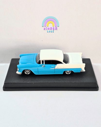 Majorette 1955 Chevrolet Bel Air With Acrylic Case (Uncarded New) - Kinder Logs
