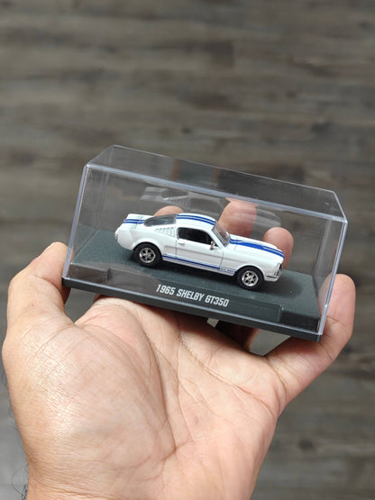 Majorette 1965 Ford Mustang Shelby GT350 With Acrylic Case (Uncarded New) - Kinder Logs