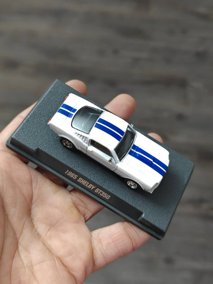 Majorette 1965 Ford Mustang Shelby GT350 With Acrylic Case (Uncarded New) - Kinder Logs