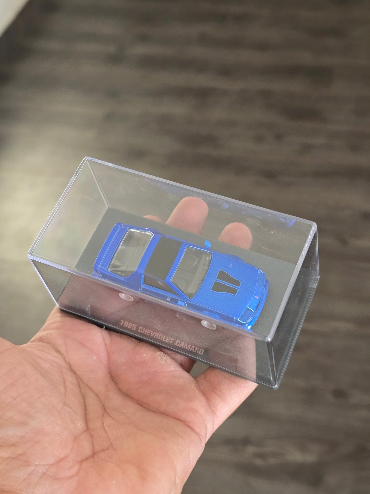 Majorette 1985 Chevrolet Camaro With Acrylic Case (Uncarded New) - Kinder Logs