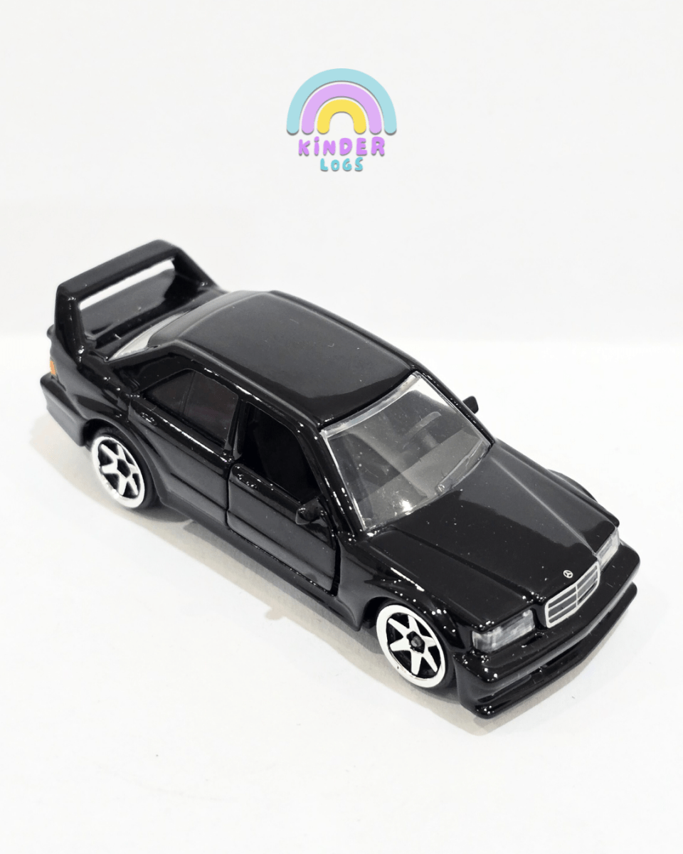 Majorette 1990 Mercedes - Benz 190 E 2.5 - 16 Evolution II (Uncarded) - Kinder Logs