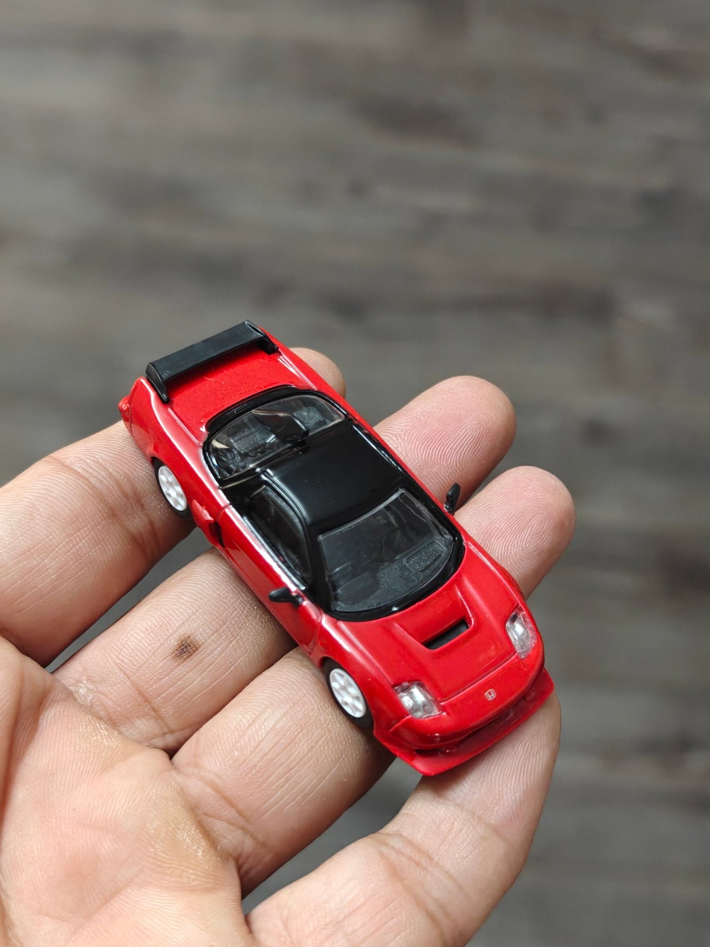 Majorette 1995 Honda NSX-R GT - Red (Uncarded) - Kinder Logs