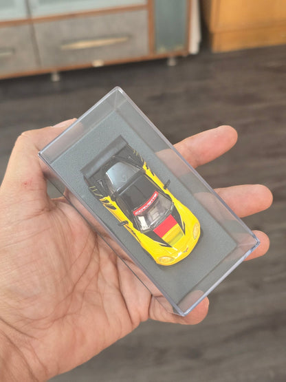 Majorette 2005 Chevrolet Corvette C6R With Acrylic Case (Uncarded New) - Kinder Logs