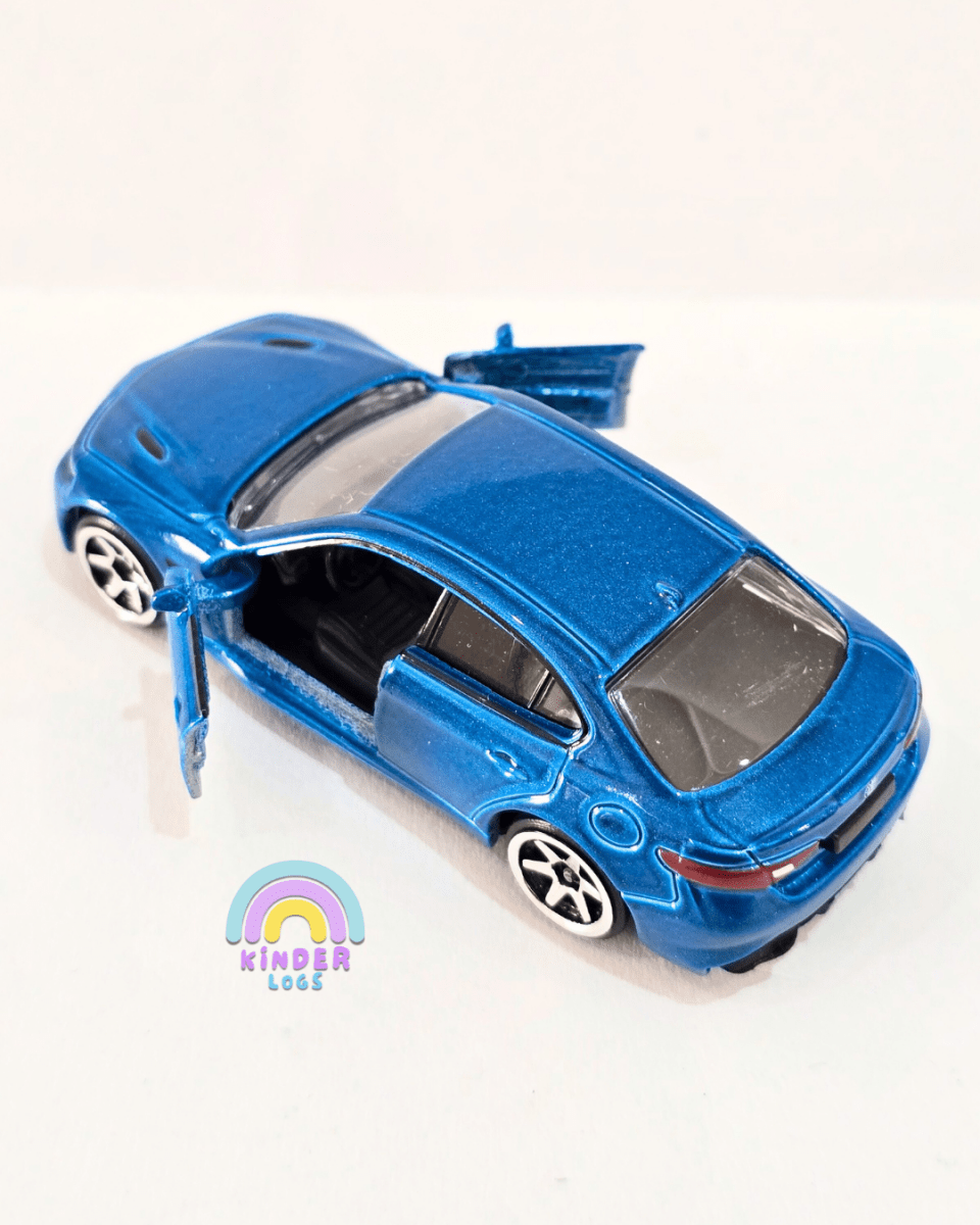 Majorette Alfa Romeo Giulia - Blue (Uncarded) - Kinder Logs