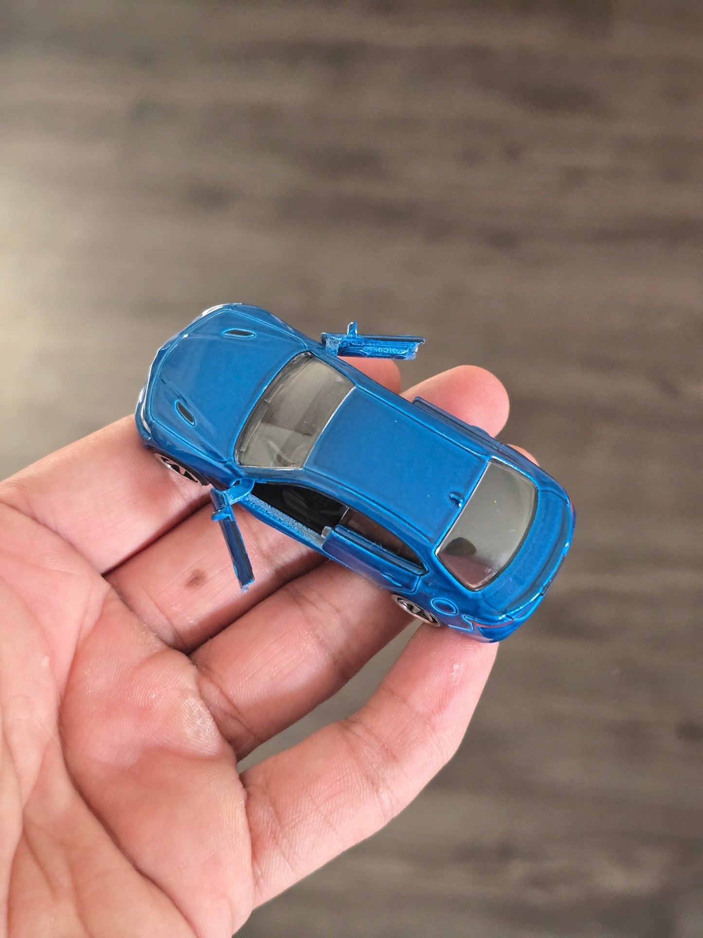 Majorette Alfa Romeo Giulia - Blue (Uncarded - New) - Kinder Logs
