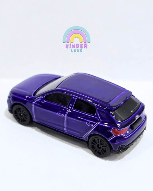 Majorette Audi A1 Sportback - Purple (Uncarded - New) - Kinder Logs