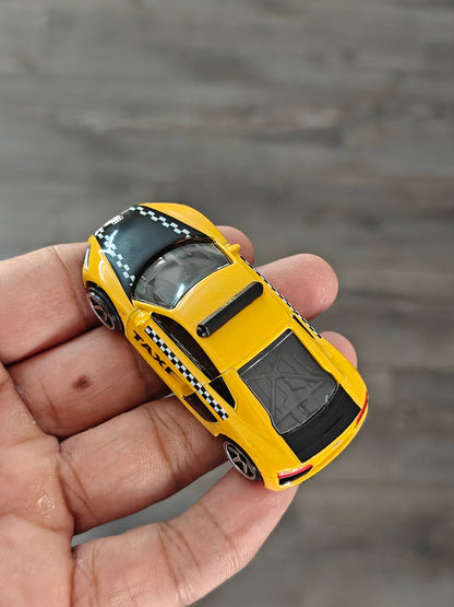 Majorette Audi R8 Taxi Car - Yellow (Uncarded) - Kinder Logs