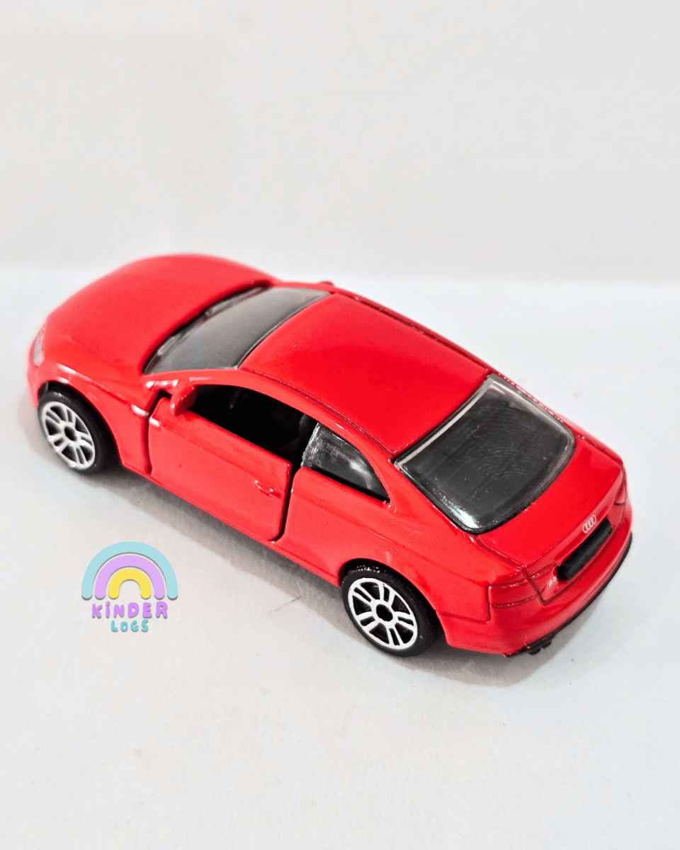 Majorette Audi S5 Coupe - Red (Uncarded) - Kinder Logs