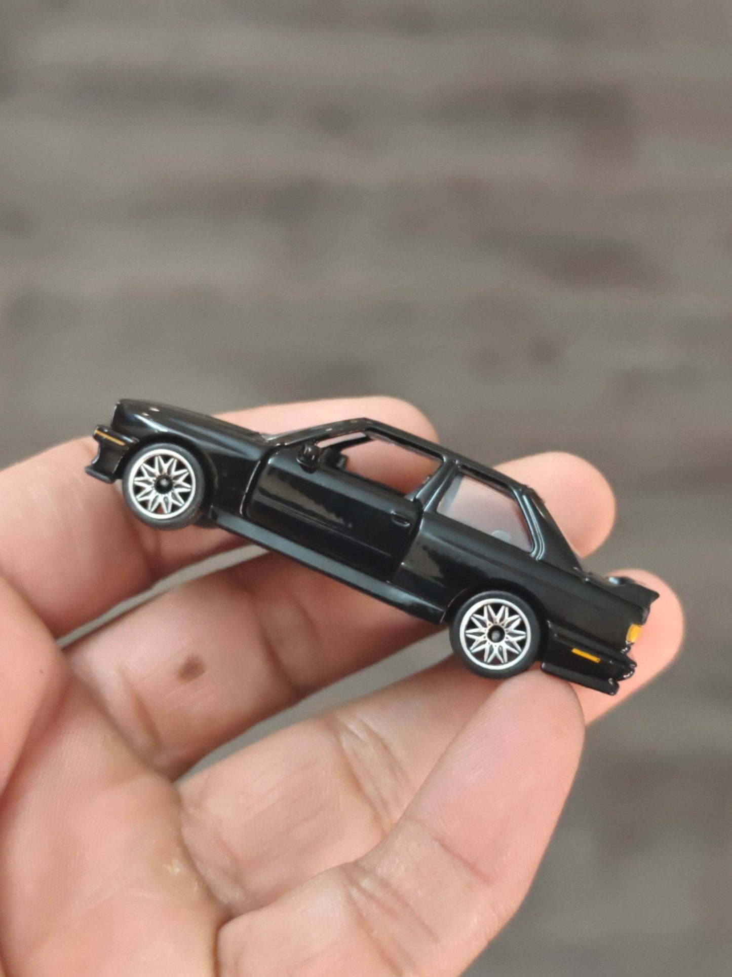 Majorette BMW M3 - Black (Uncarded - New) - Kinder Logs