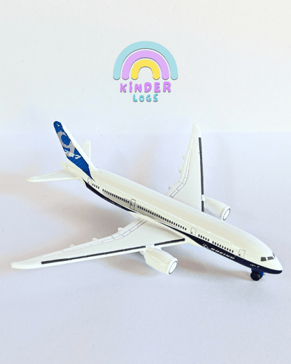 Majorette Boeing 787-9 Aeroplane (Uncarded - New) - Kinder Logs