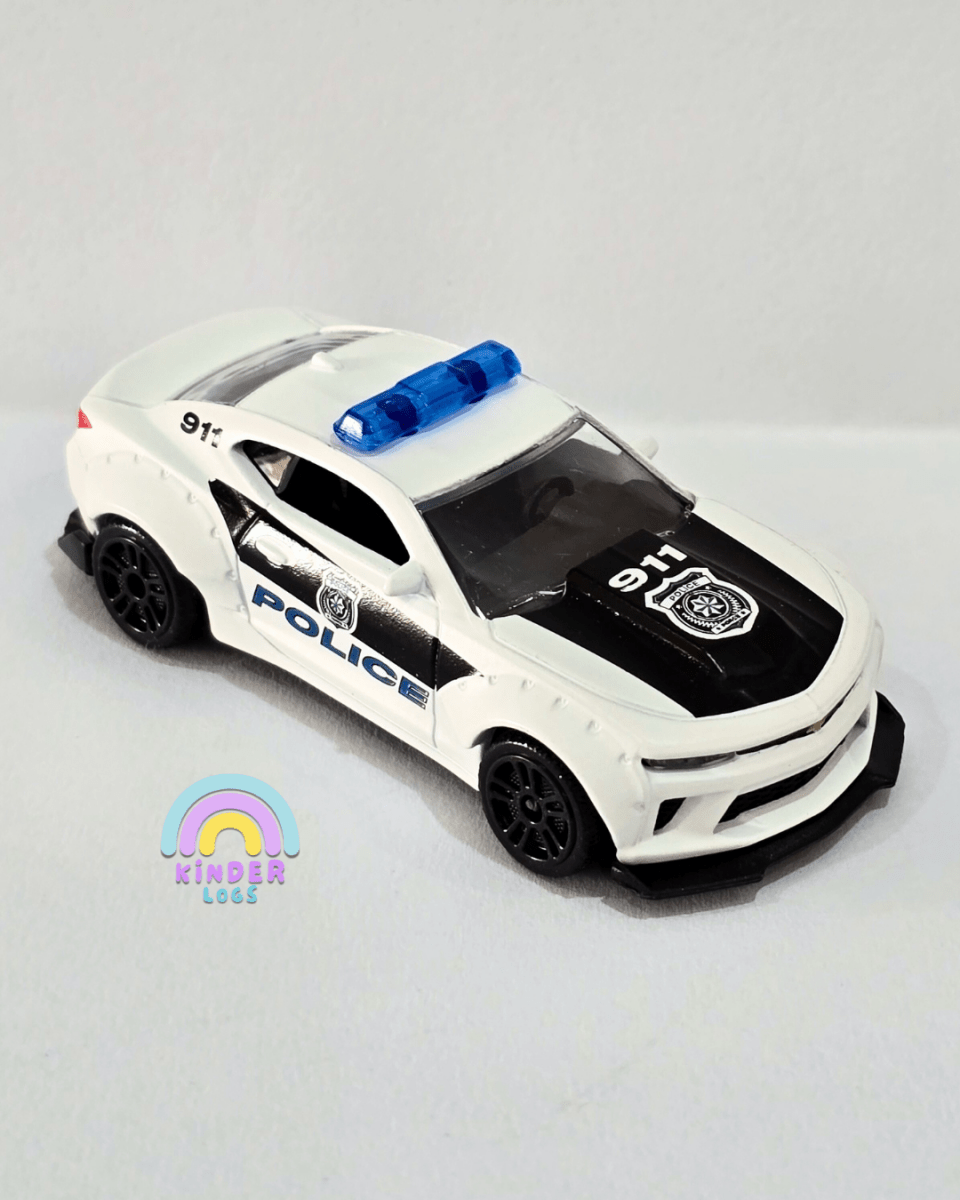 Majorette Chevrolet Camaro Police Car (Uncarded) - Kinder Logs