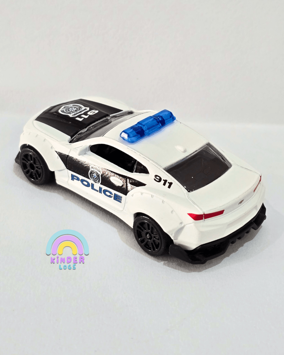 Majorette Chevrolet Camaro Police Car (Uncarded) - Kinder Logs