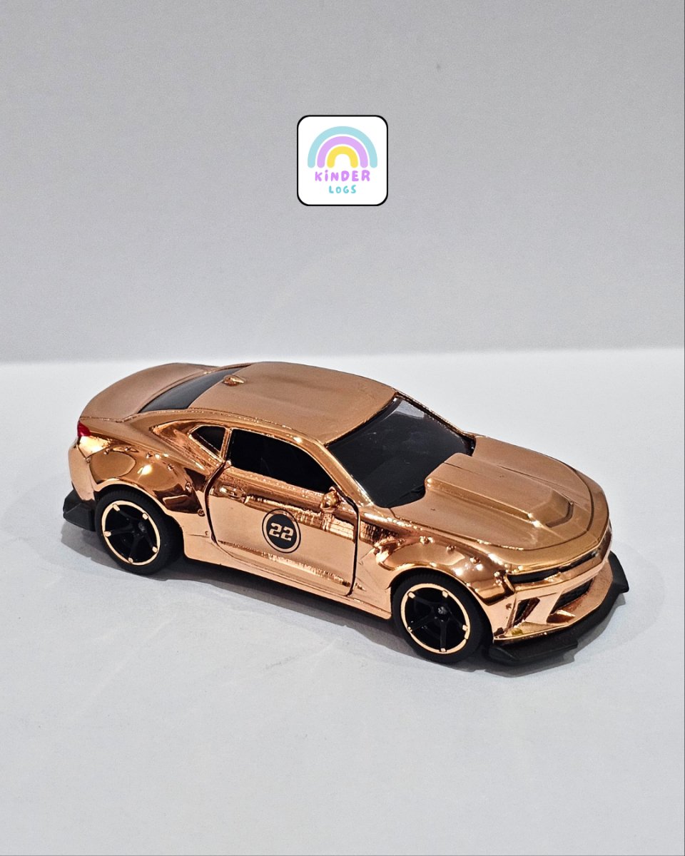 Majorette Chevrolet Camaro Rose Gold (Uncarded) - Kinder Logs