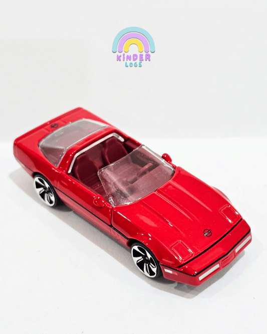 Majorette Chevrolet Corvette C4 - Red (Uncarded) - Kinder Logs