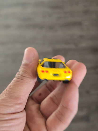 Majorette Chevrolet Corvette C4 - Yellow (Uncarded - New) - Kinder Logs