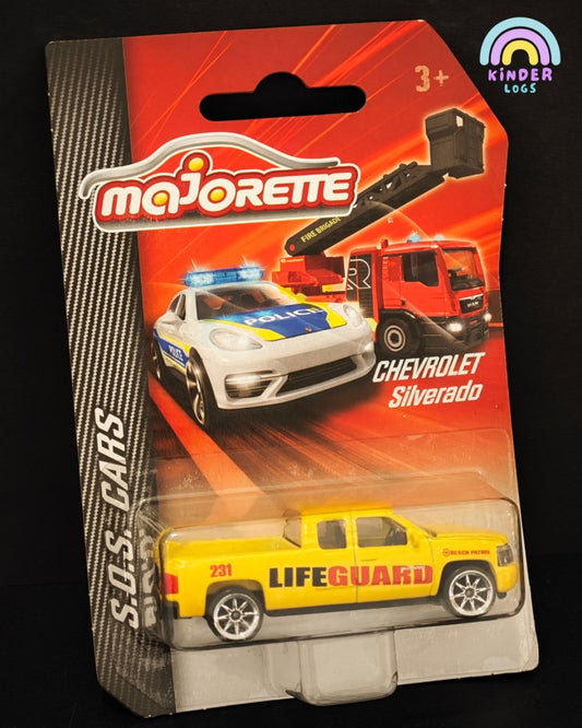 Majorette Chevrolet Silverado Lifeguard SOS Car - Kinder Logs